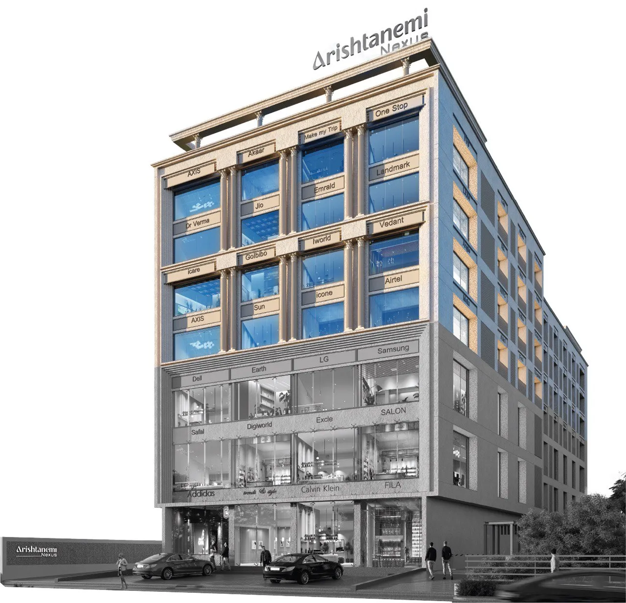 Aristanemi Nexus Photo Representation with Brand Signages
